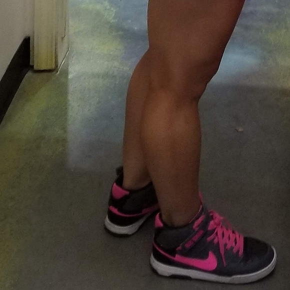 Nike SB Morgan Mid 2 JR Ball Shoes Pink Blast/Dark Gray - Picture 10 of 10